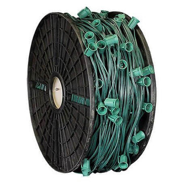 C7 socket wire spool green