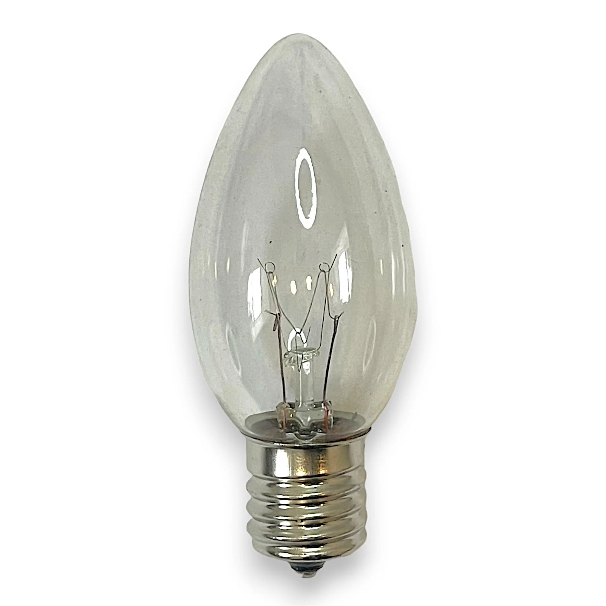 C9 transparent incandescent clear Christmas light bulb