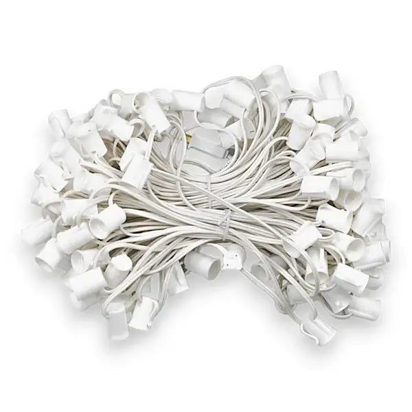 C9 100′ 12" Spacing Socket Wire Stringers