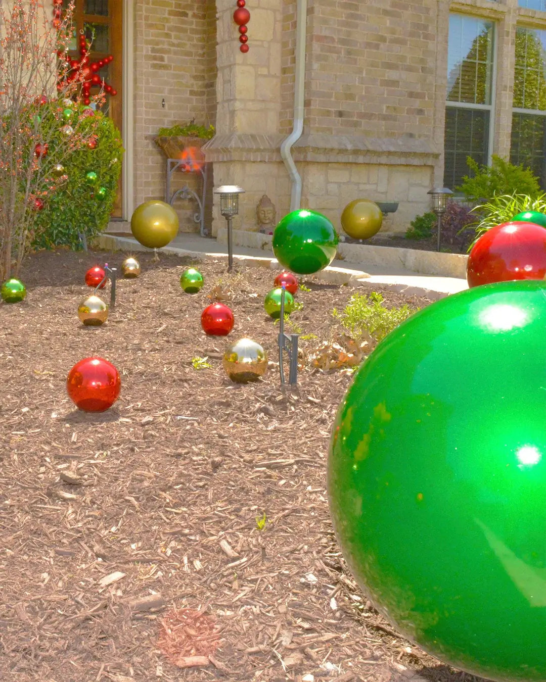 6" (150mm) Large Commercial Shatterproof Ball Ornaments, 1/Box, 12/Case, 12 Pieces