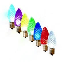 Dynamic RGBPW (Pure White) Transparent Faceted C9 Bulb product image
