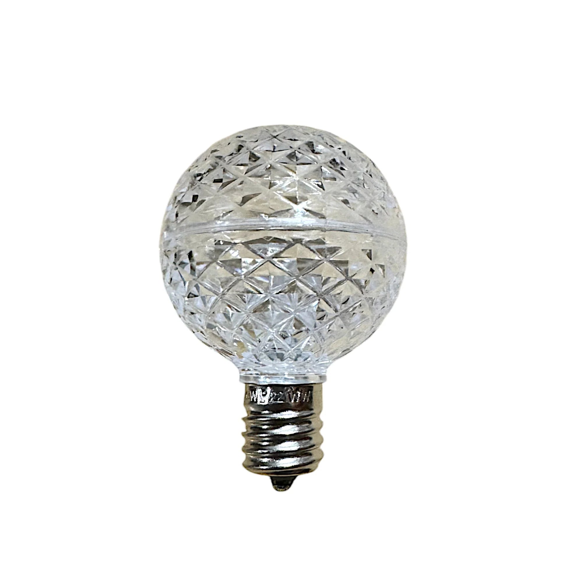G50 Faceted SMD LED Patio Bulb warm white