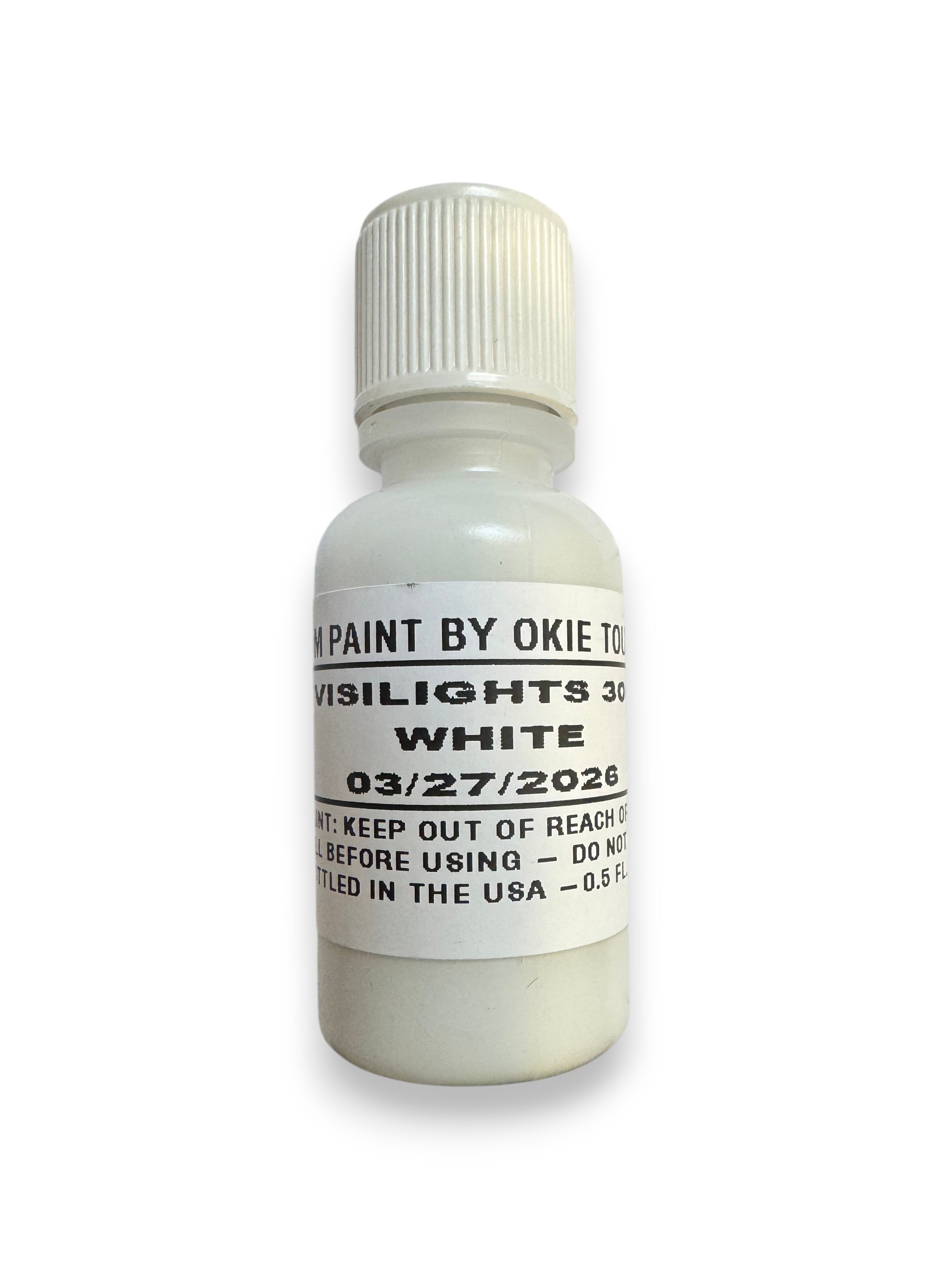 White InvisiLights channel touch-up paint bottle