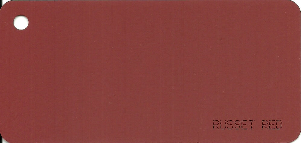 InvisiLights Russet Red channel color reference