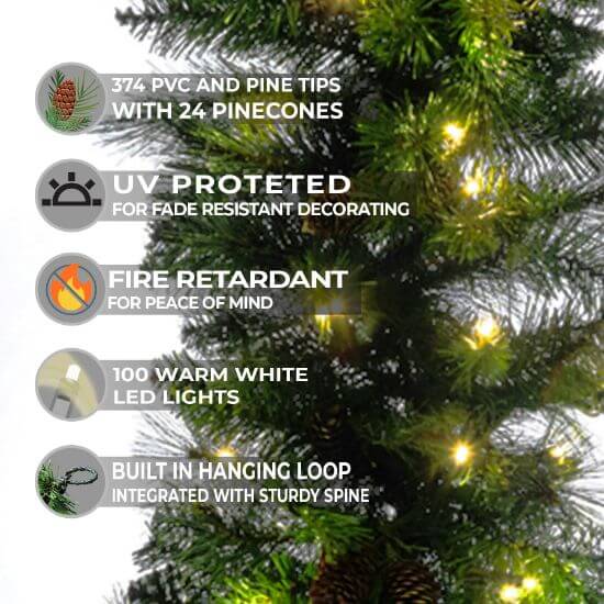 9' x 14" Commercial Garland