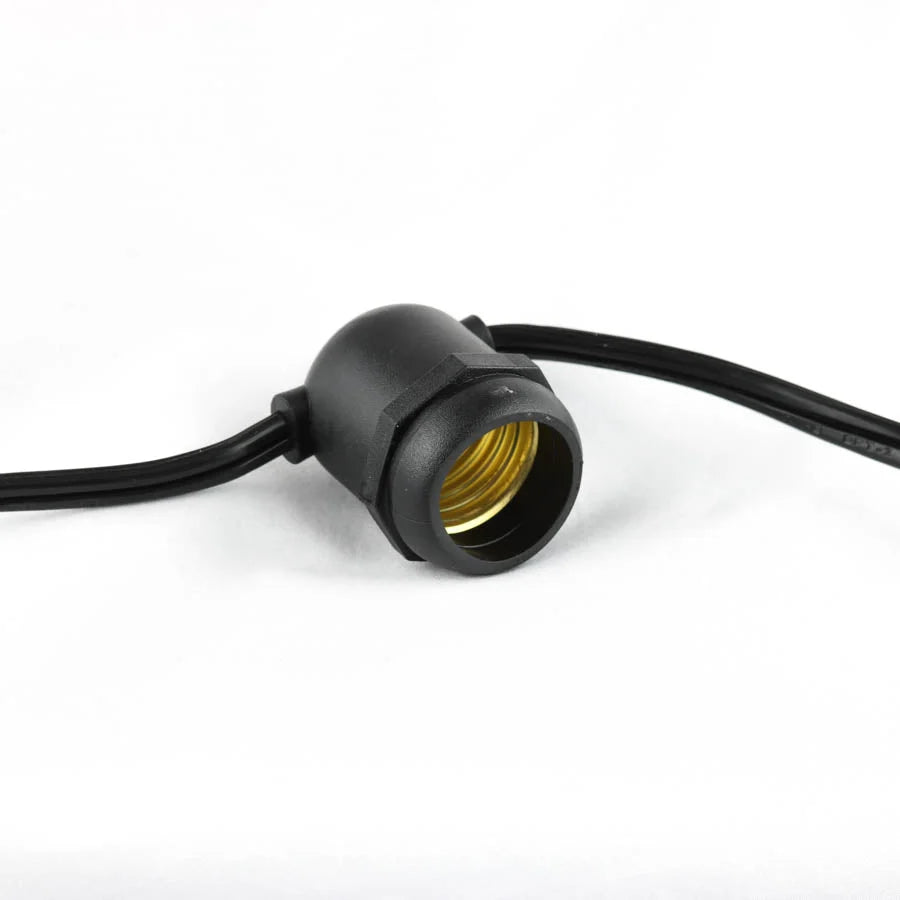 330 foot E26 Patio Light String without suspensor