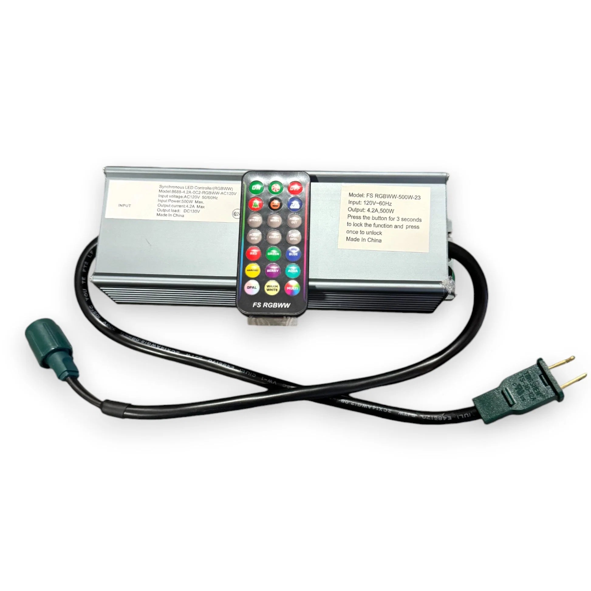 RGBWW LED Controller commercial system reference image