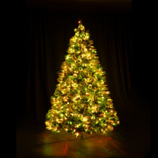 Dynamic RGBWW LED Scotch Pine Tree