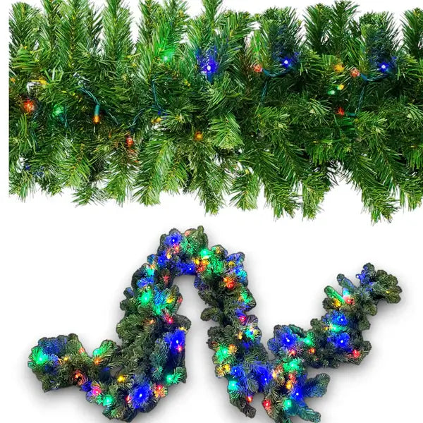 9' x 14" Sequoia Fir Garland