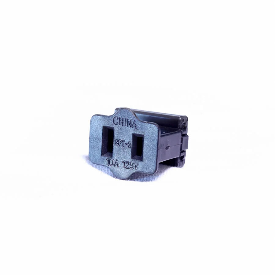 Black SPT-2 female zip plug 10-pack option