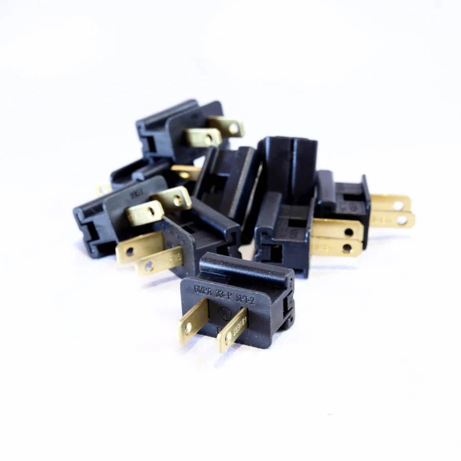Black SPT-2 male zip plug